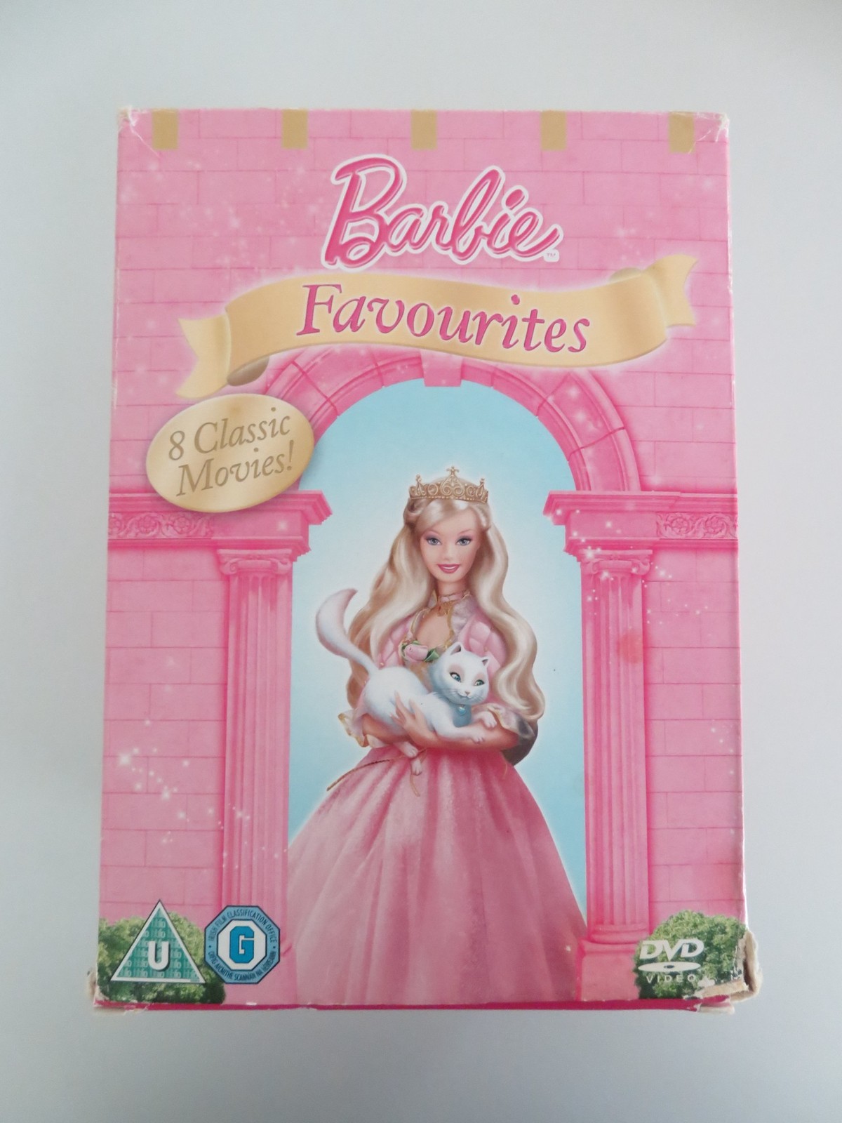 Barbie Favourites - 8 film DVD boxset (DVD BoxSet) Kelly Sheridan 2011 Region 2