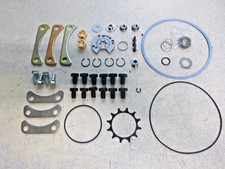 T3 4 Piece Carbon Seal Upgrade 360 Bearing Step Gap Turbocharger Rebuild Kit