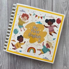 Handmade Busy Book  My First English 2  