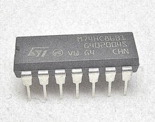 25x STMicroelectronics M74HC86B1R Quad XOR Exclusive-OR CMOS Logic IC DIP-14
