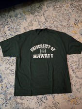 Vintage Jansport University Of Hawaii Spell Out T Shirt Men XXL Made In USA