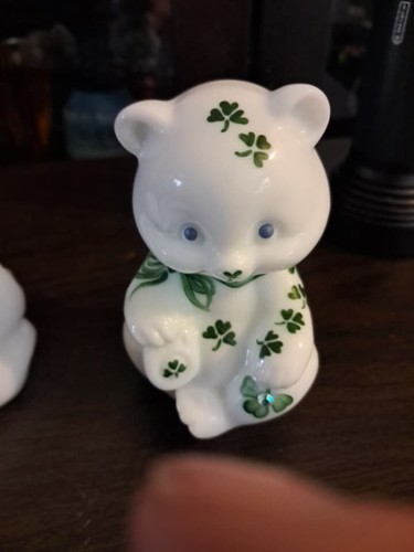 Set 4 creature Fenton Shamrock collezione Irish Treasure dipinte a mano - Foto 3 di 7