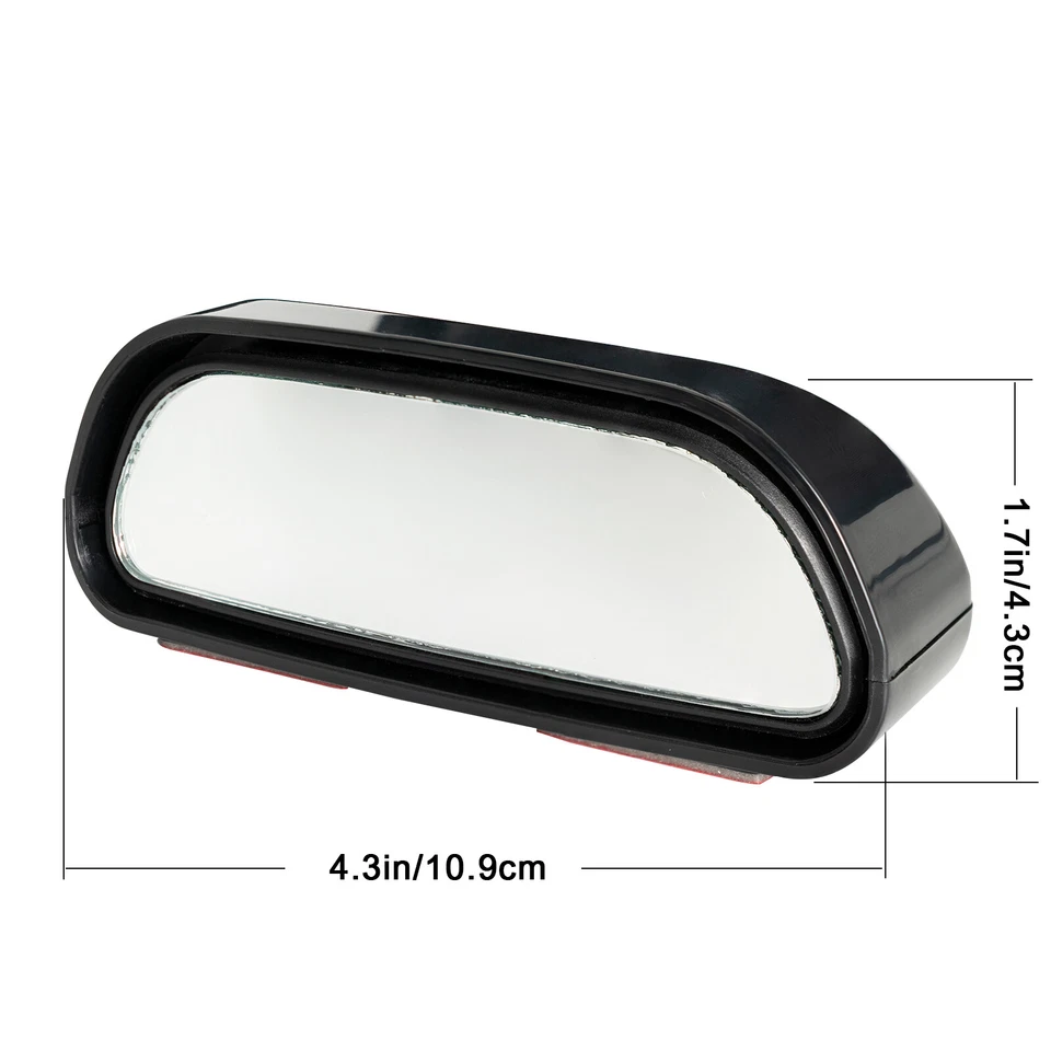 Car Universal Blind Spot Rear View Wide Angle Auxiliary Car Parking Mirrors Foto 2 de 4