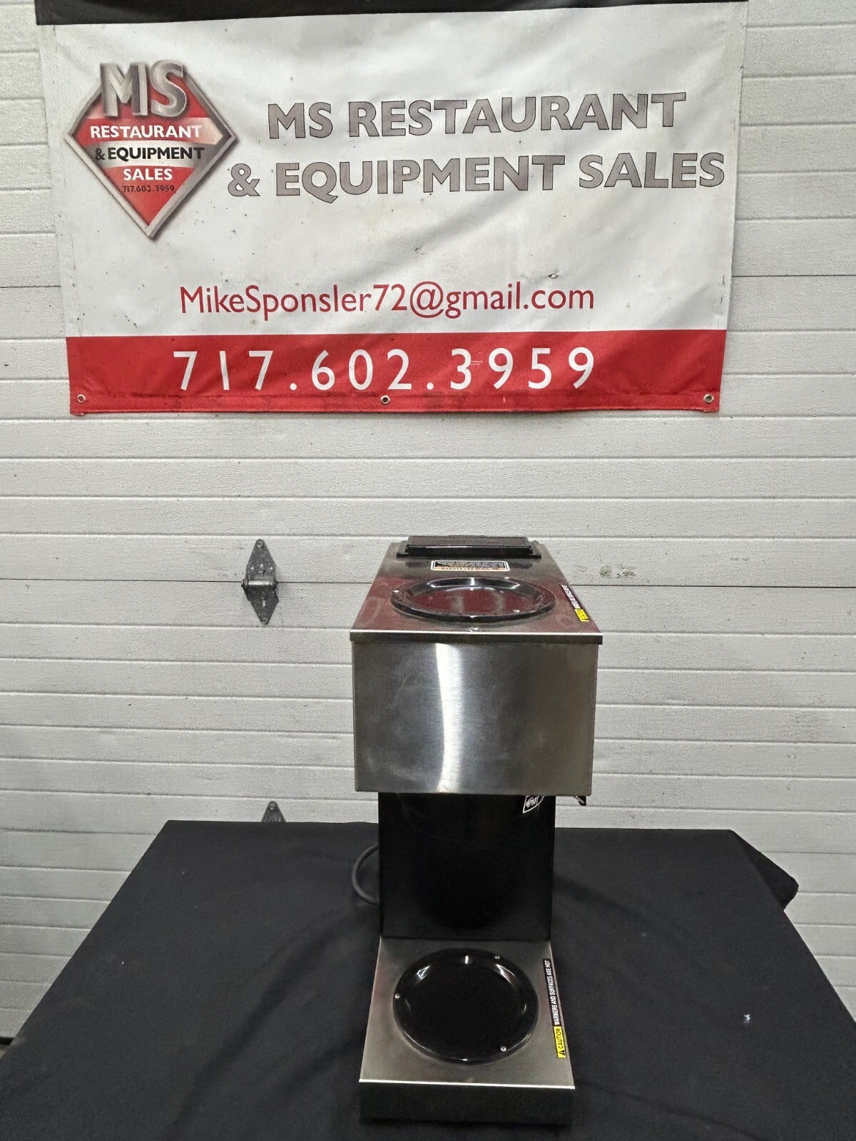 Bunn VPR Med. Vol. Decanter Coffee Maker - Pourover, 3 4/5 Gal/Hr. 120v Working!