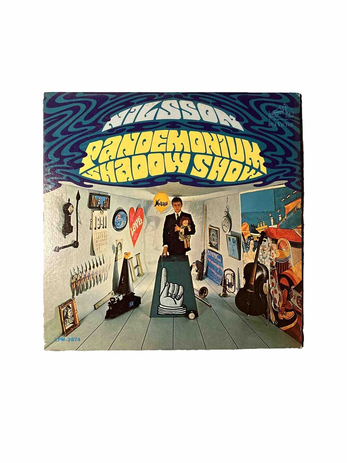 HARRY NILSSON Pandemonium Shadow Show RCA LSP-3874 LP promo