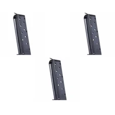 LOT of (3) Mec-Gar 1911 Govt/Commander 9 Round 9mm Magazine, Blued - MGCGOV9LB
