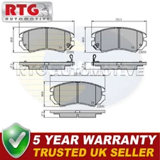 Front Brake Pads Set Fits Kia Sportage Soul Hyundai Coupe Tucson + Other Models