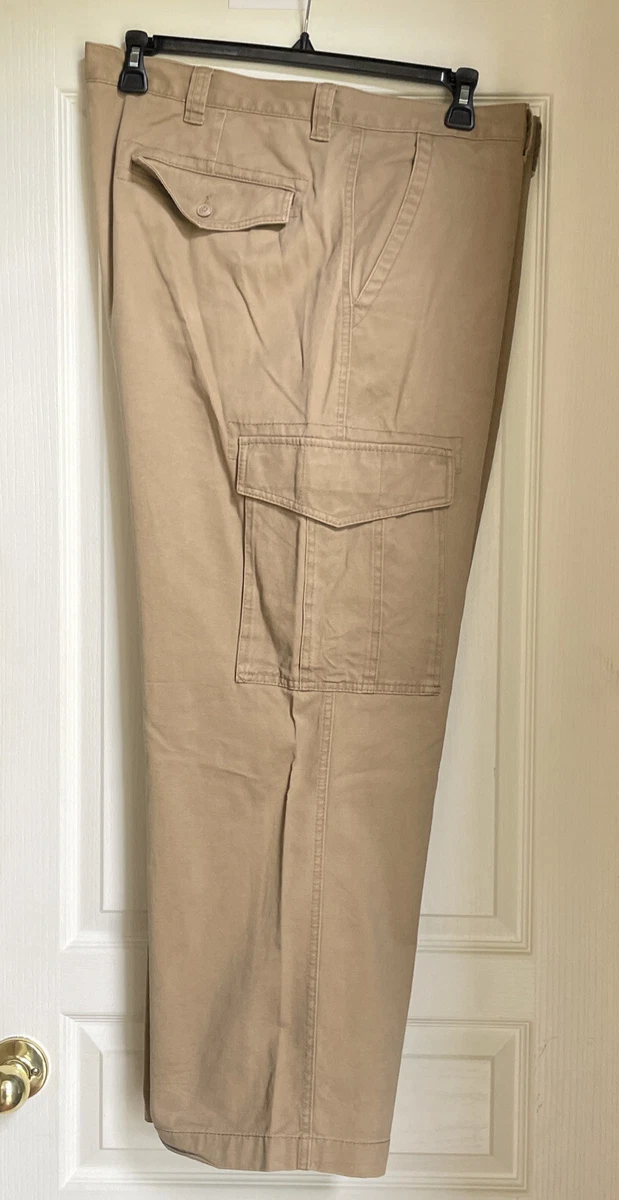 Big and tall clearance mens khaki cargo pants