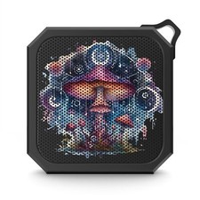 Vibrant Mushroom Bluetooth Speaker Cottagecore Design, Portable Speaker, Outdoor