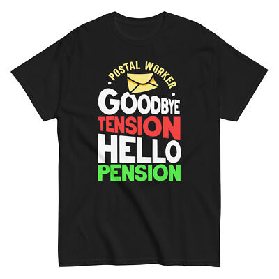 Retired Postal Worker   Will Not Give a Ship Anymore'' Funny Retirement Shirt