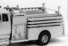 HO 1:87 Alloy Forms /Lee Town  # 3049 B-61 Mack w/Thiele Dump Truck Body KIT