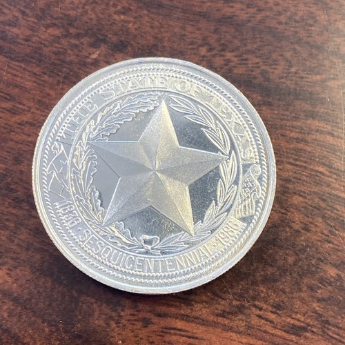 THE LONE STAR STATE, SESQUICENTENNIAL 1986, SILVER 1 TROY OZ. .999, ROUND - 第 1/2 張圖片