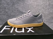 Flux Womens Adapt Trainer Gray Gum Barefoot Athletic Knit Shoes Sneaker Size 8