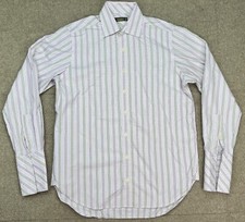 Ted Baker Endurance Men's Button Up Long Sleeve Striped Dress Shirt Size 15-38