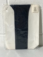 National's 1 Pair Vintage 1970s Hosiery Pantyhose Navy Blue Size C NEW NOS Stock