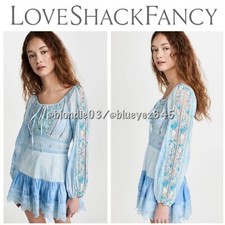 LoveShackFancy Chelie Dress in Seaform Pearl 4