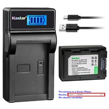 Kastar Battery LCD Charger for Samsung IA-BP210E IA-BP420E Samsung SMX-F53