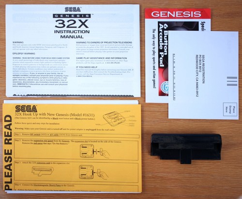Sega Genesis 32X Add-On Console Complete System CIB in Box NM OEM Rare Star Wars - Picture 4 of 15