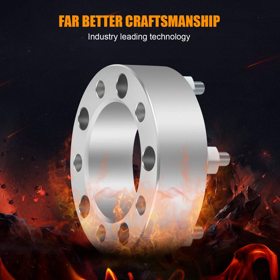 MIROZO 4x 2" 5x5.5 12x1.25 tacos espaciadores de rueda para Suzuki Vitara XL-7 Chevrolet Foto 4 de 4