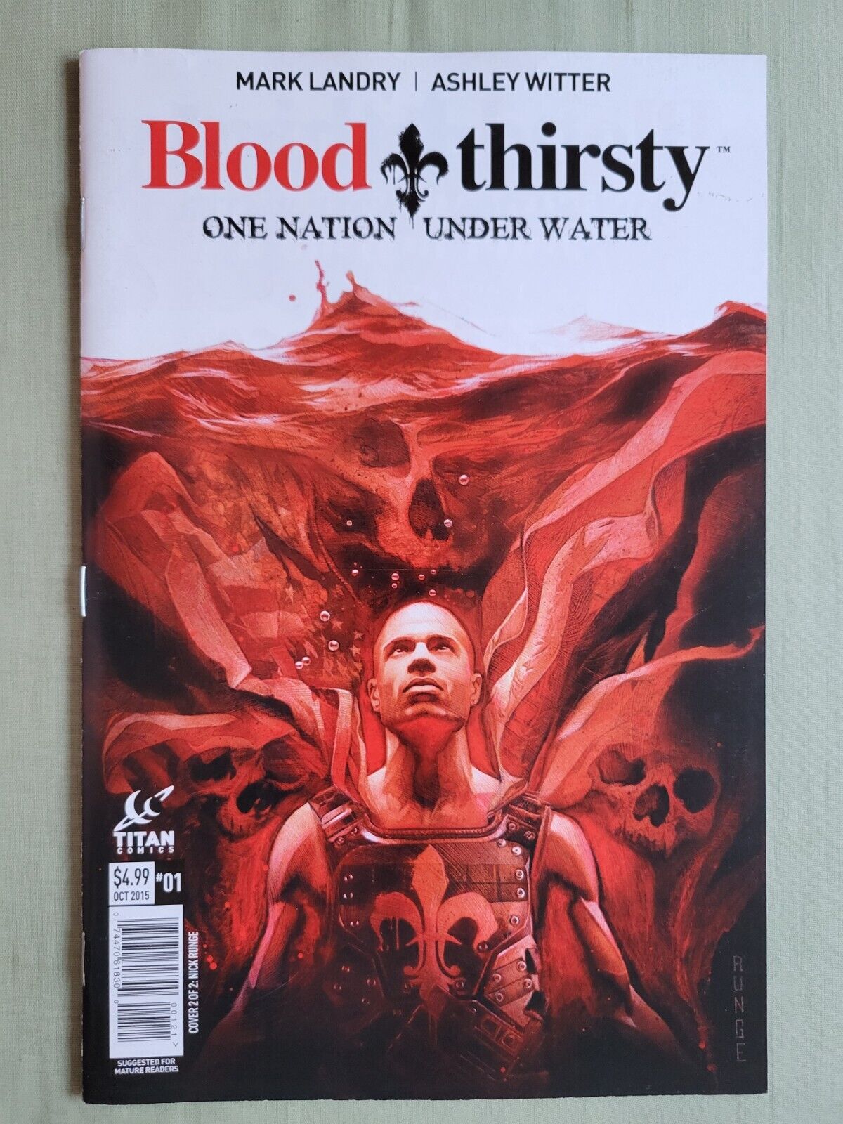 Bloodthirsty: One Nation Under Water #1 (Subscription VARIANT Cover)