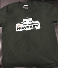 Exclusive Official T-Shirt F1 Hungarian GP 2018. Hamilton Vettel. Rare. Size L.