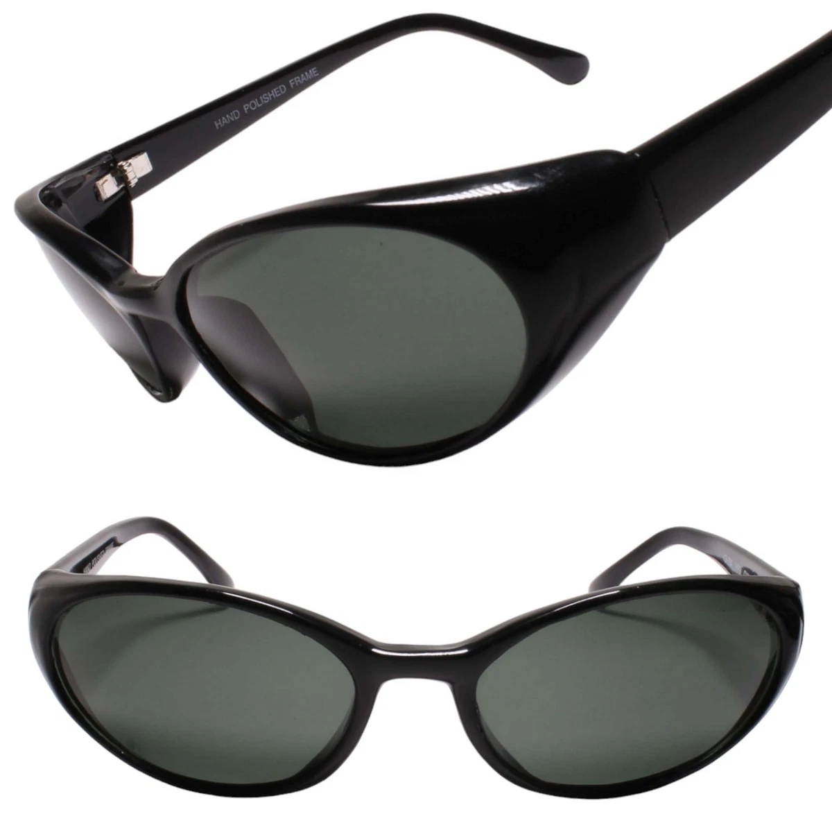 Occhiali Da Sole Vintage Anni '70 Stile Punk – Montatura Quadrata In Metallo Con Lenti Poligonali UV400 - 2