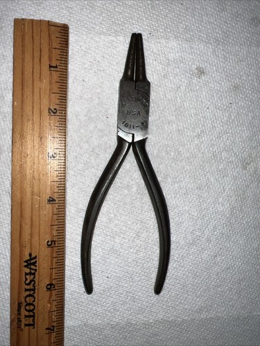 VINTAGE KRAEUTER 1611-6 RUNDNADEL NASENZANGE SCHMUCK MADE IN USA