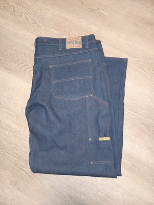 PRSN BLU Denim Indigo Prison Blues Jeans 52 X 34 Made Inside Prison  NEW