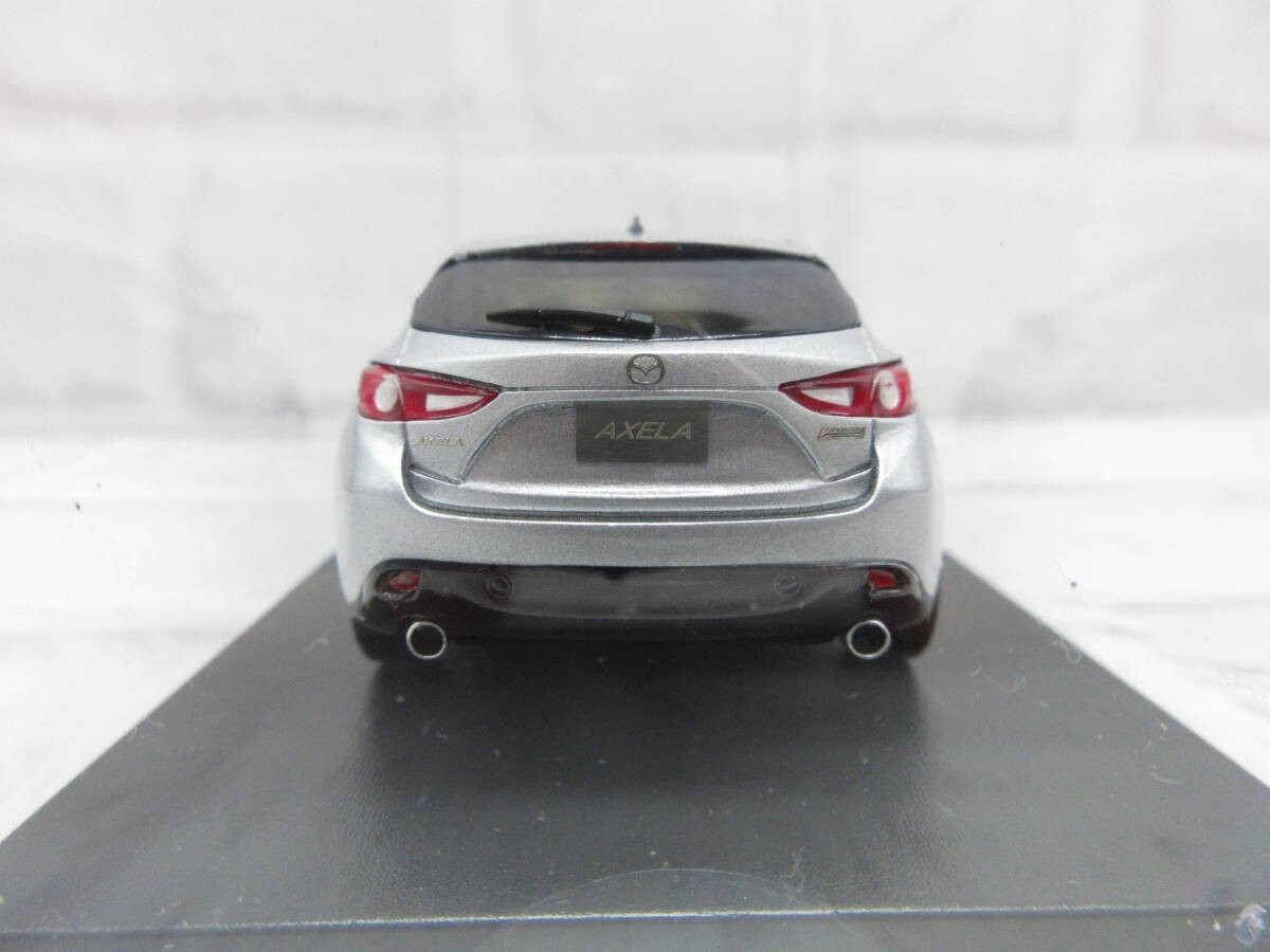 1:43 Mazda Axela Hatchback MAZDA 3 Aluminum Metallic Model Car