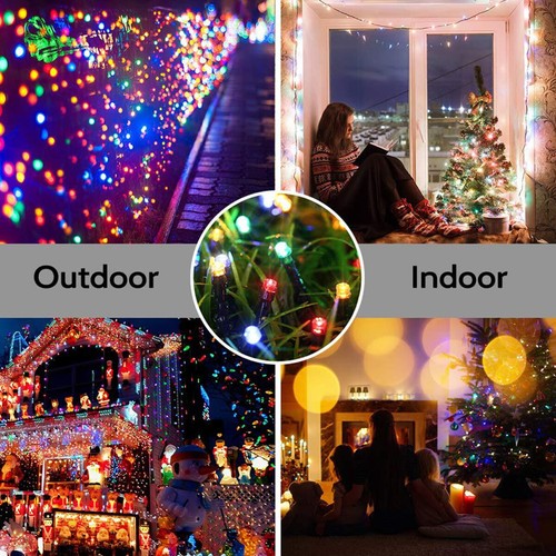 Berry Christmas LED Fairy String Lights Battery Operated Timer Indoor Outdoor~ - Picture 9 of 19