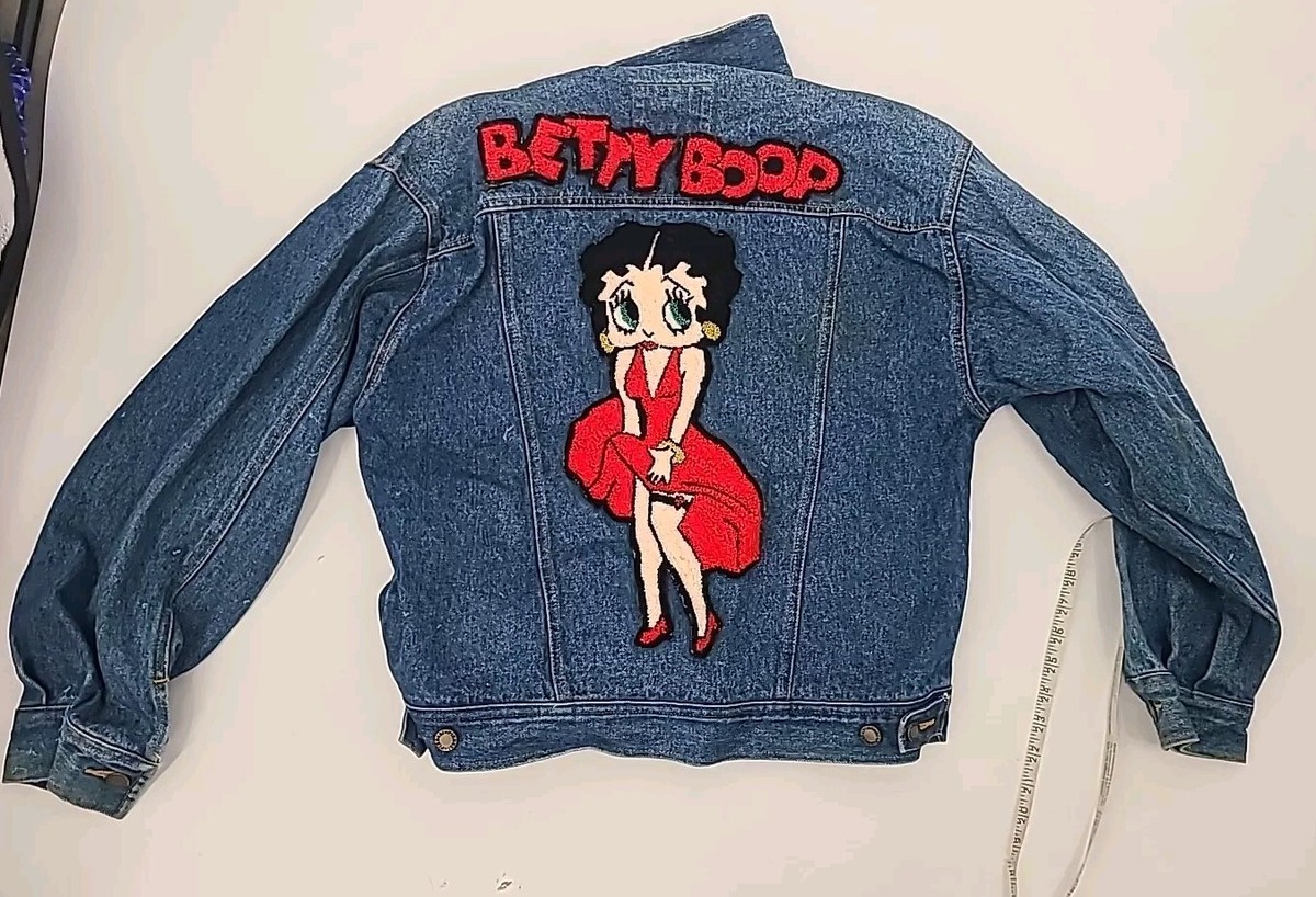 BETTY BOOP ヴィンテージ　デニム vintage betty boop denim jacket | eBay