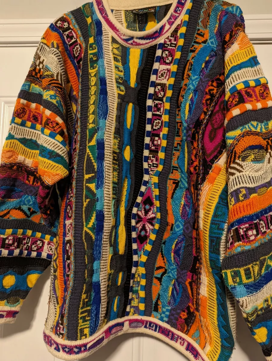 Vintage coogi sweater deals