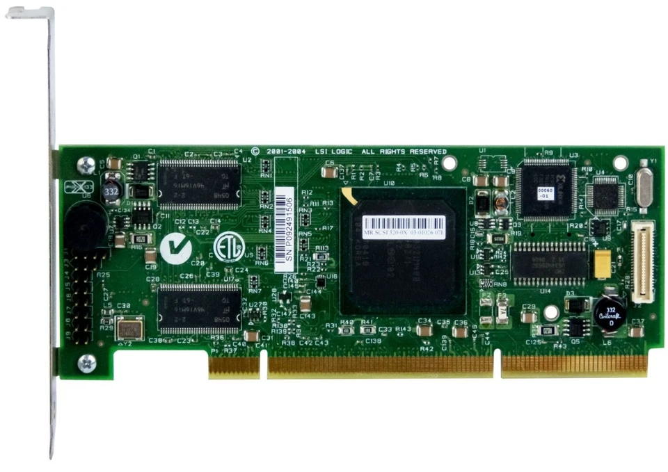 Controller Intel SRCZCRX Zero Channel Mega Raid SCSI 320-0X Pci-X 320Mbps - Image 2 of 2