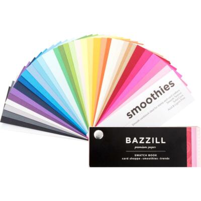 BAZZILL SMOOTHIES 12''X12'' CARDSTOCK - 26 x COLOURS TO CHOOSE !!!