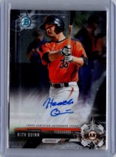 2017 Bowman Chrome #CPA-HQ Heath Quinn Prospect Autographs