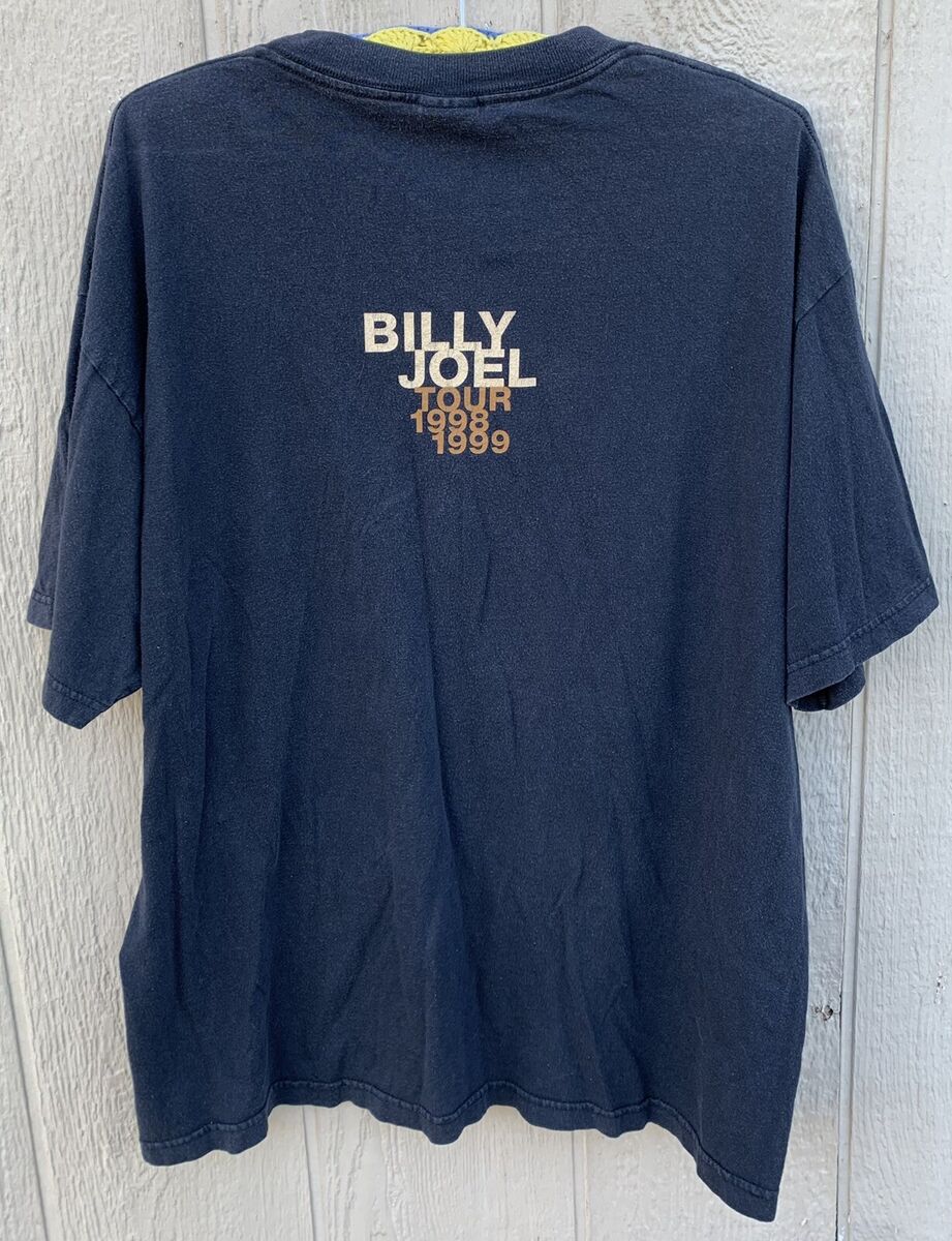 vintage Billy Joel Tour 1998 1999 T-Shirt band concert tee vintage Billy Joel Tour 1998 1999 T-Shirt band concert tee