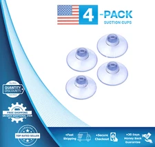 4-Pack Car Windshield Suction Cups Valentine One V1 Gen1 Radar Detector Mount