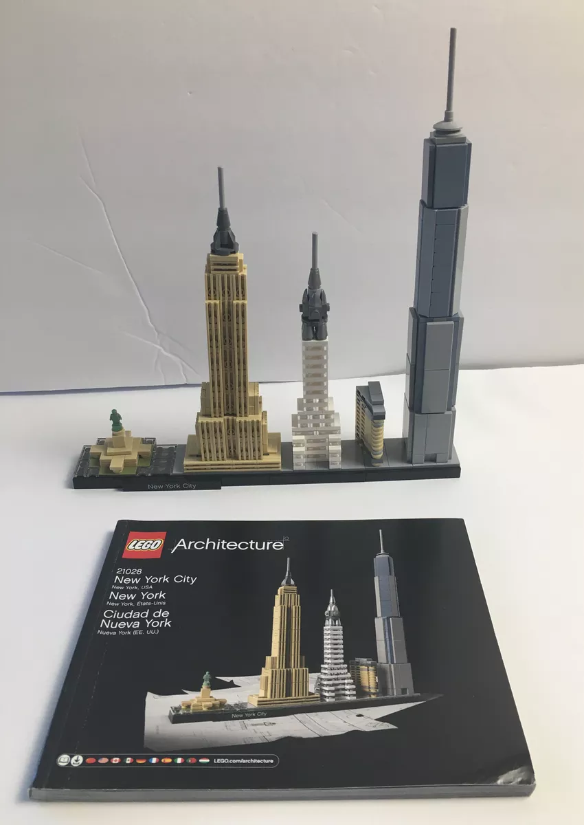 Lego Architecture New York City Skyline 21028 Set 100% Complete