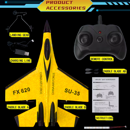 RC Glider Plane – Lightweight, High Performance & Perfect for Beginners Gift UK - Picture 3 of 4