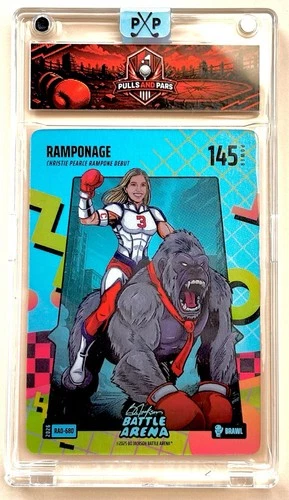 Bo Jackson Battle Arena 'Ramponage' Christie Pearce Rampone Brawl Rad #RAD-680