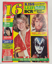 16 Magazine May 1979 ANDY - BEE GEES  ROLLER SHAUN JOHN