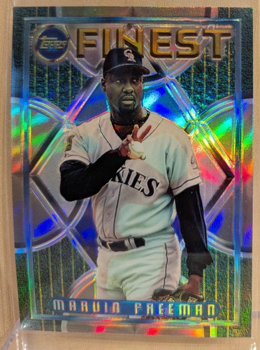 1995 Topps Finest Marvin Freeman #31 card