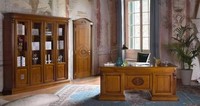 Schreibtisch BüRo Tisch Edle Holz Tische Barock Rokoko Antik Stil 185X90Cm Neu