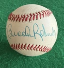 Brooks Robinson Autographed Baseball Baltimore Orioles HOF