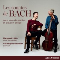 Little/Gauthier - Bach - Sonatas Viola De Gamba - Cd - G4Z