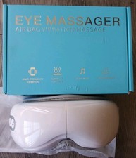 USB Rechargeable Eye Massager With 5 Modes - Massage, Heat Music