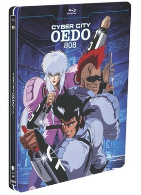 Cyber City Oedo 808 5 inches x 7 x 0.5 inches, Blue and Green