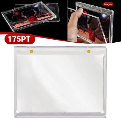 20PCS 175PT Vertical Booklet Card UV Protection Magnetic Holder Cards Storage