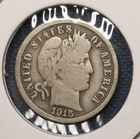 1915 BARBER DIME -- nice Very Good (VG)