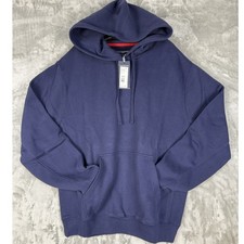 Vineyard Vines Men Nautical Navy Clean Fleece Hoodie Sweatshirt Size L